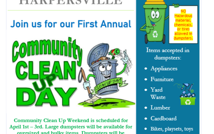 CLEAN UP OUR TOWN